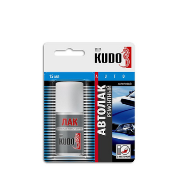 Лак автомобильный KUDO  с кисточкой (15 мл.)