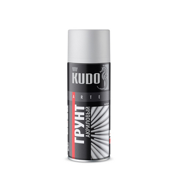 Грунт акриловый универсальный KUDO, чёрный (520 ml.)