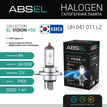 Лампа галогенная ABSEL H4 P43t 12V 60/55W EL VISION +50