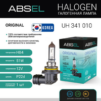 Лампа галогенная ABSEL HB4 P22d 12V 51W ORIGINAL